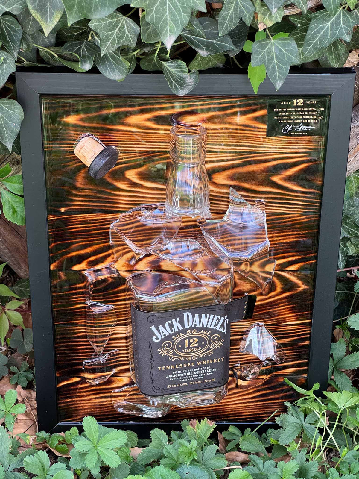 Jack Daniel’s 12 Year Batch02 Tennessee Whiskey - EPOXY ART