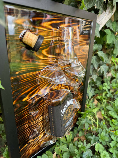 Jack Daniel’s 12 Year Batch02 Tennessee Whiskey - EPOXY ART