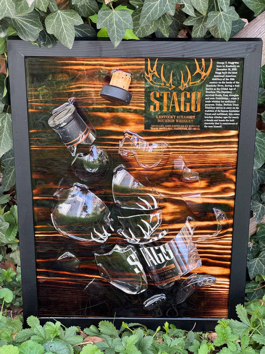 Stagg JR Batch 12 Summer 2019 Bourbon - EPOXY ART