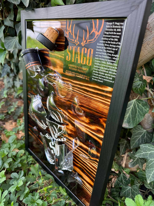 Stagg JR Batch 12 Summer 2019 Bourbon - EPOXY ART
