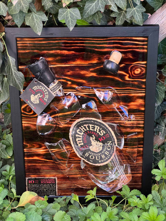 Michter‘s 10 Year Single Barrel Bourbon Whiskey - EPOXY ART