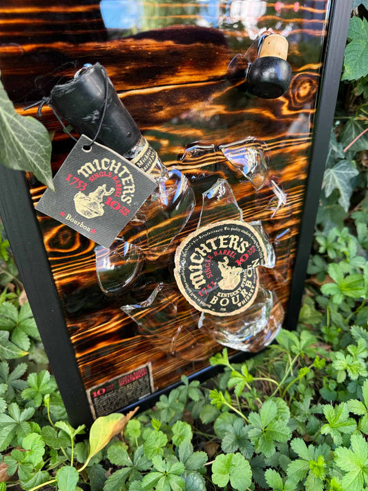 Michter‘s 10 Year Single Barrel Bourbon Whiskey - EPOXY ART
